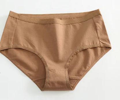 3-Pack Cotton Women's Mid-Rise Breathable Underwear