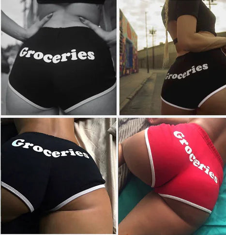 "Women's Summer Letter Print Triangle Underwear"